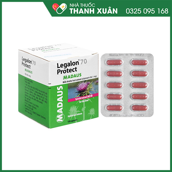Legalon 70 Protect trị bệnh về gan